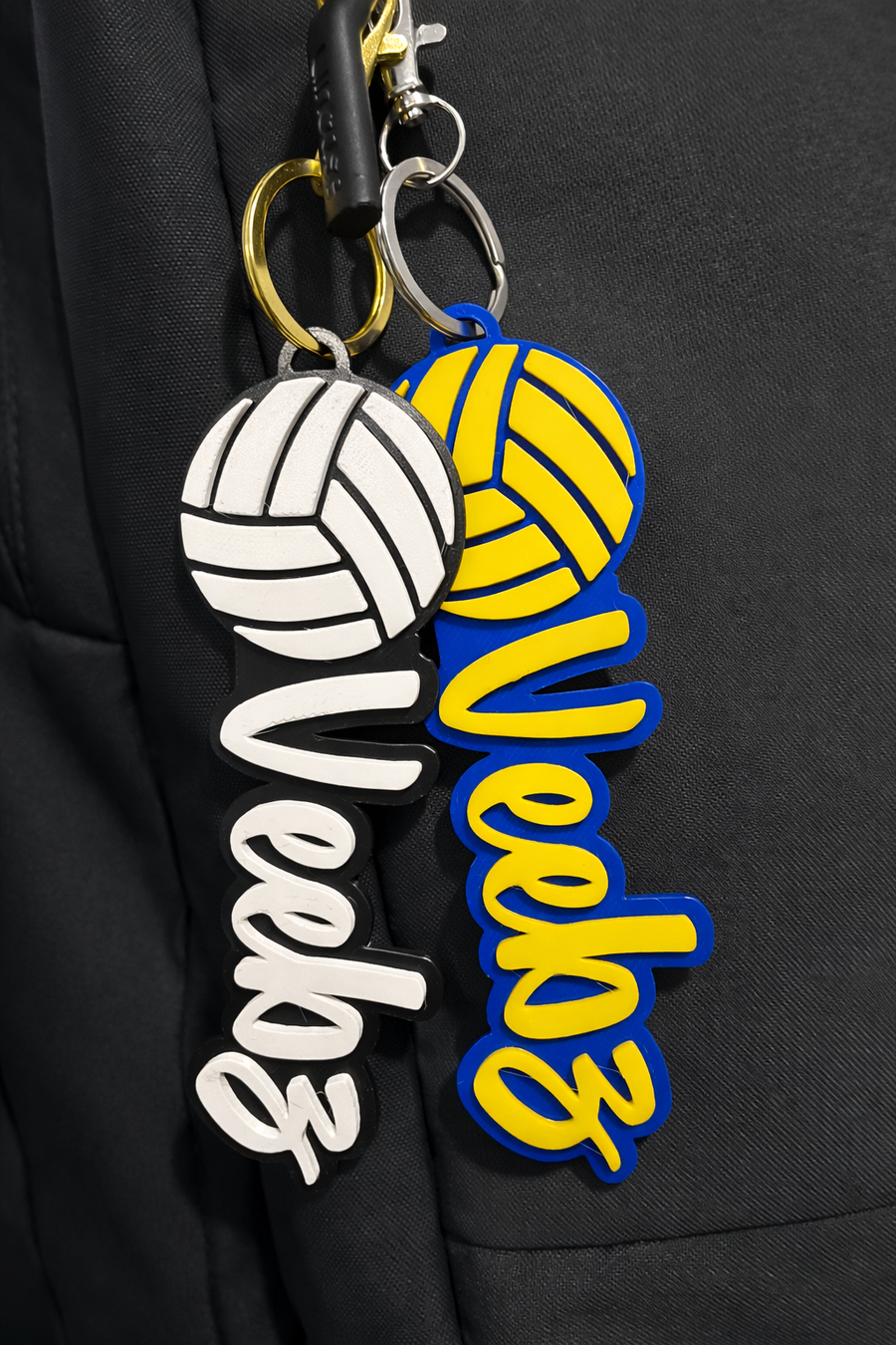 Custom Volleyball Name Tag