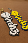 Custom Volleyball Name Tag
