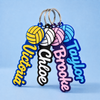 Custom Volleyball Name Tag