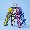 Custom Volleyball Name Tag